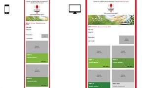 Newsletter Cuisine Radio : version mobile et version desktop Newsletter Cuisine Radio : version mobile et version desktop