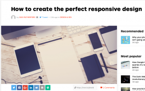 How to create the perfect responsive design