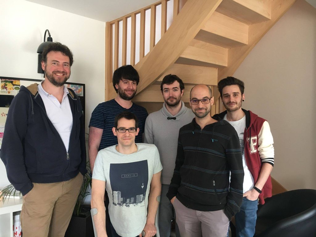 L'équipe d'Imagile dans ses locaux L'équipe d'Imagile dans ses locaux