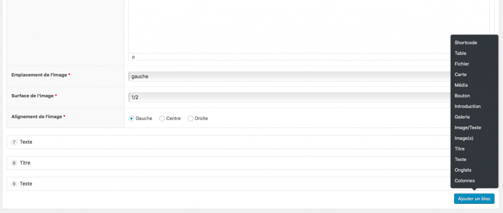 Gestion de contenu dans WorPress Gestion de contenu dans WorPress