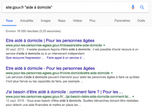 Rechercher une expression sur une extension de domaine