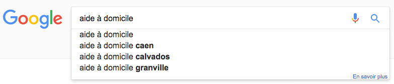 Google Suggest Suggestions de l'outil Google Suggest