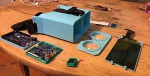 Composants pour un casque de réalité virtuelle