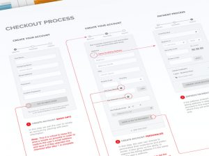 Simplified Checkout Process by Michael Pons