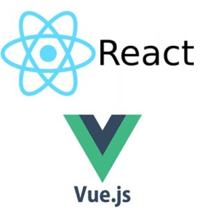 Logos React Vue.JS