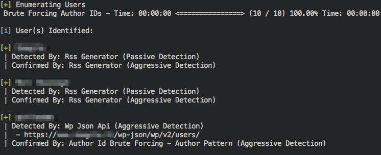 1__wpscan-bot_v8_1_4__bash_ Aperçu d'une liste d'utilisateurs par WPScan