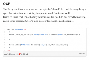 Code Ruby on Rails