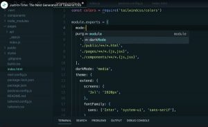 Tailwind CSS just in time