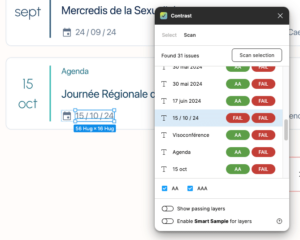 plugin-constrast Utilisation du plugin Contrast sur Figma