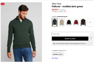 fiche produit zalendo Fiche produit