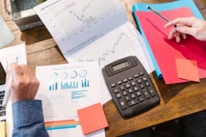 Calcul et graphique d'investissement