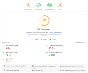 Performances mobile sans conversion webp