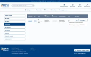Espace personnel - Mes commandes